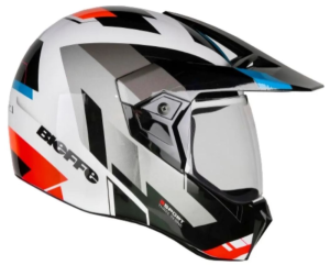 CAPACETE BIEFFE 3 SPORT REACT 60 BR/CZ/VM - 