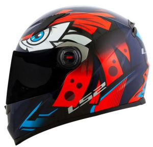 CAPACETE LS2 FF358 TRIBAL (54=XS) LARANJA - 