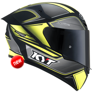 CAPACETE KYT TT COURSE TOURIST (60=L) PT/CZ/VD FOSCO - 