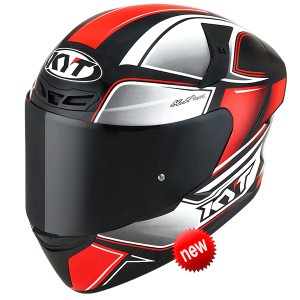 CAPACETE KYT TT COURSE TOURIST (60=L) PT/BR/VM -