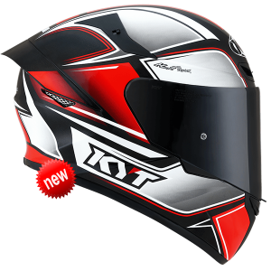 CAPACETE KYT TT COURSE TOURIST (60=L) PT/BR/VM -
