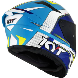 CAPACETE KYT TT COURSE GRAND PRIX (58=M) BR/AZ/VD - 