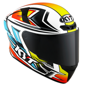 CAPACETE KYT TT COURSE REP. RADIENCE (56=S) BR/AZ/LJ - 