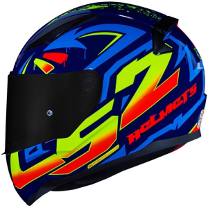 CAPACETE LS2 FF353 TAGLINE (58=M) AZ/VD