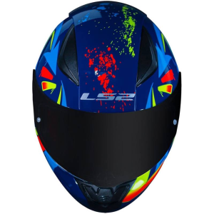 CAPACETE LS2 FF353 TAGLINE (58=M) AZ/VD - 
