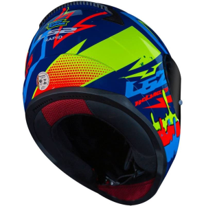 CAPACETE LS2 FF353 TAGLINE (58=M) AZ/VD - 