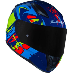 CAPACETE LS2 FF353 TAGLINE (58=M) AZ/VD - 
