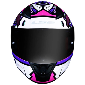 CAPACETE LS2 FF353 KHAN (58=M) RS/LILAS - 