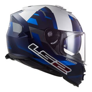 CAPACETE LS2 FF800 STORM JOHN MCPHEE (58=M) AZ/BR - 