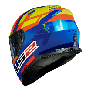 CAPACETE LS2 FF800 STORM SALVADOR (58=M) AZ/VD/LJ - 