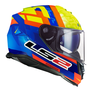 CAPACETE LS2 FF800 STORM SALVADOR (60=L) AZ/VD/LJ - 