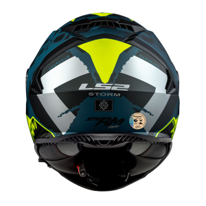 CAPACETE LS2 FF800 STORM SPRINTER (58=M) CZ/VD FOSCO - 