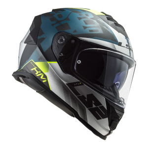 CAPACETE LS2 FF800 STORM SPRINTER (60=L) CZ/VD FOSCO - 