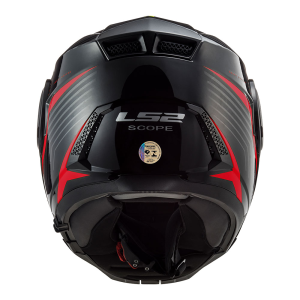 CAPACETE LS2 FF902 SCOPE SKID (ESC.) (62=XL) PT/VM - 