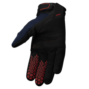 LUVA STREET X11 C/PROT. NITRO 4 TECIDO (M) AZUL - 