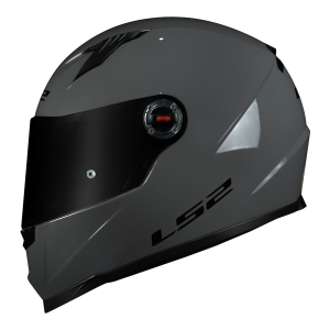 CAPACETE LS2 FF358 MONOCOLOR (56=S) CINZA BRILHO - 