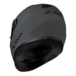 CAPACETE LS2 FF358 MONOCOLOR (56=S) CINZA BRILHO - 