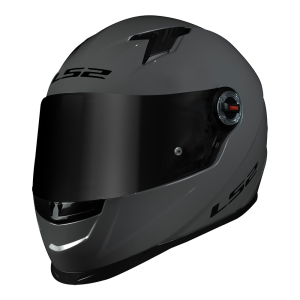 CAPACETE LS2 FF358 MONOCOLOR (58=M) CINZA BRILHO - 