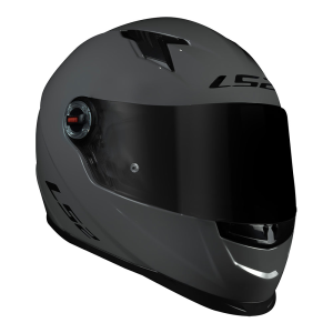 CAPACETE LS2 FF358 MONOCOLOR (60=L) CINZA BRILHO - 