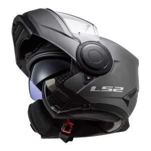 CAPACETE LS2 FF902 SCOPE (ESC.) (58=M) TITANIO FOSCO - 