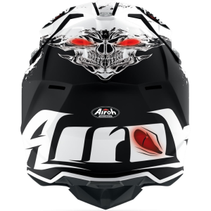 CAPACETE CROSS AIROH WRAAP BEAST (62) PT/BR FOSCO -