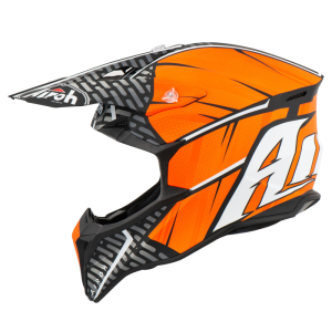 CAPACETE CROSS AIROH WRAAP IDOL (58) LJ/PT FOSCO CAPACETE CROSS AIROH WRAAP IDOL (58) LJ/PT FOSCO