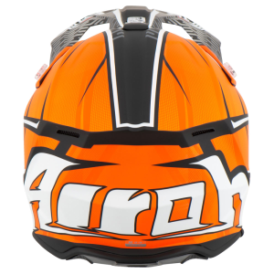 CAPACETE CROSS AIROH WRAAP IDOL (58) LJ/PT FOSCO -