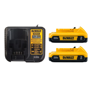 PARAFUSADEIRA FURADEIRA IMPACTO DCK276D2 COM 2 BATERIAS 20V 2AH E CARREGADOR BIVOLT DEWALT - 