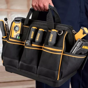 BOLSA PARA FERRAMENTA DWST83489 DEWALT 26 BOLSOS BASE IMPERMEÁVEL LONA - 