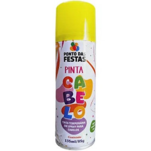 PINTA CABELO SPRAY TEMPORÁRIA 85G / 135 ML PONTO DAS FESTAS - 