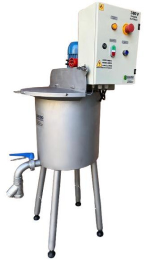 Tanque Dispersor 80L Inox 304 Motor 3cv 220/380V Trif. adequado Nr10/Nr12