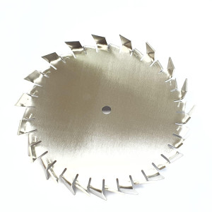 Hélice Cowles 300mm Espessura 3mm Furo Central 16mm  Inox 304 