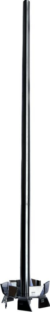 Agitador Cowles 45mm Com Haste 9,5 x 300mm - Inox 304