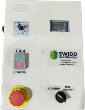 Painél elétrico 3cv com inversor de frequencia Weg 220v mono