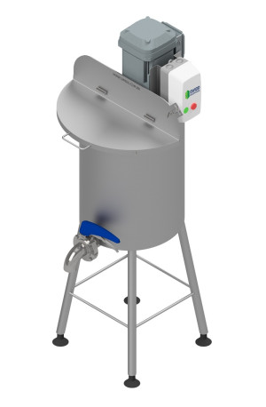 Liquidificador Industrial 50L Inox 304 Motor 2cv 110/220V monofásico