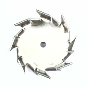 Hélice Cowles 110mm Espessura 2,5mm Furo Central 10mm  Inox 304