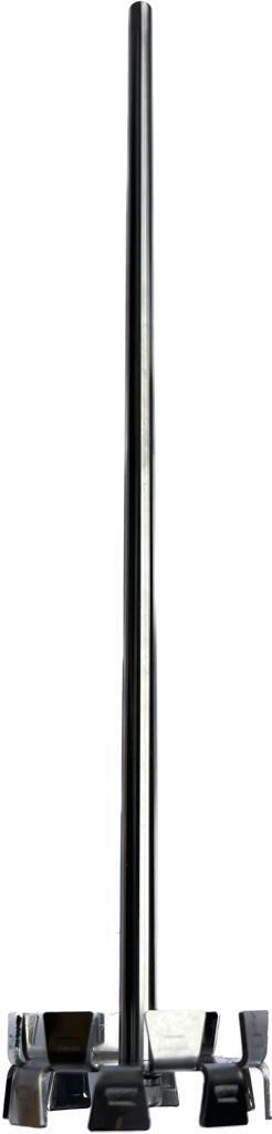 Agitador Hélice Centrífuga 60mm Com Haste 9,5 x 300mm Inox 304