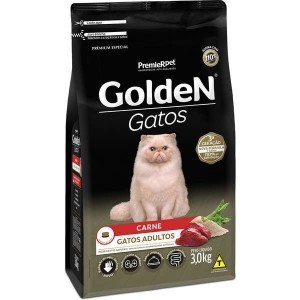 Ração Seca Golden Gatos Adultos 3kg