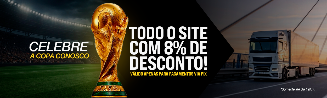Campanha Copa do Mundo - 8% no pix