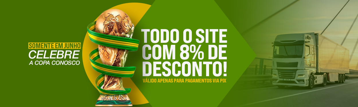 Campanha Copa do Mundo - 8% no pix