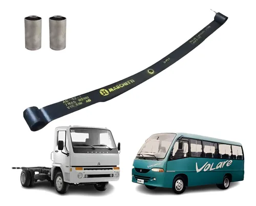 Mola Mestre Traseira  8500 Volare A6 com buchas