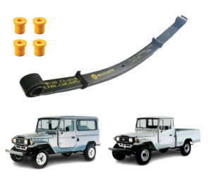 Feixe De Mola Dianteiro Toyota Bandeirante 1995/... Com 6 Folhas Completo