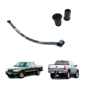 Mola Mestre Traseira S10 1995 Até 2011 Com Buchas (3 Furos no Centro)