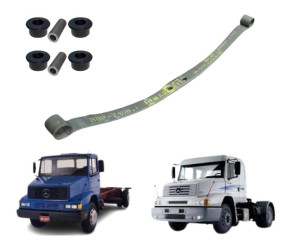 Mola Da Cabine Para Mercedes 1938-ls /1618 /1621 Com Buchas