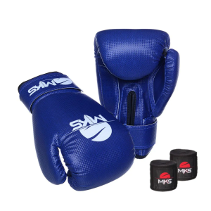 LUVA MKS KIT BOXE LUVA+BANDAGEM PBGA-620 AZ