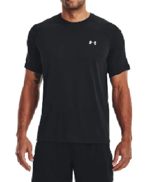 CAMISA UNDER ARMOUR MASCULINA TECH REFLECTIVE 1377054 PR/PT 001