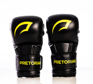 LUVA PRETORIAN BATE SACO SPARRING MMA 200R05028ZZZIP6 PR/AM