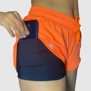 SHORT NC EXTREME FEMININO CORREDOR LJ/PT