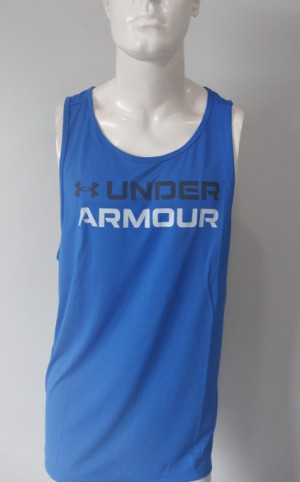 CAMISETA UNDER ARMOUR REGATA TECH 2.0 1376565 AZ/BR 486