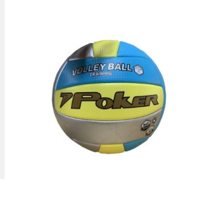BOLA POKER VOLEI TRAINING PT/AM/AZ